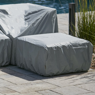 Orahh Outdoor Patio Ottoman Cover Cover