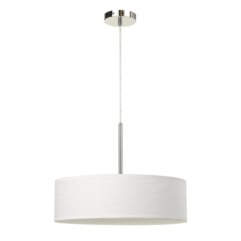 Luminaire suspendu tambour simple à 1 lumière Aubrey