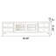 Meuble télé beige en bois manufacturé-761851406