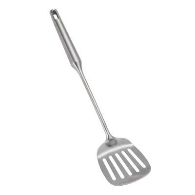 Professional 6-Piece Stainless Steel Kitchen Utensil Set With Slotted Spoon, Solid Spoon, And Turner For Cooking And Frying