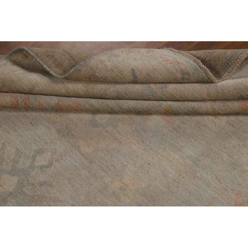 Vegetable Dye Oushak Turkish Area Rug