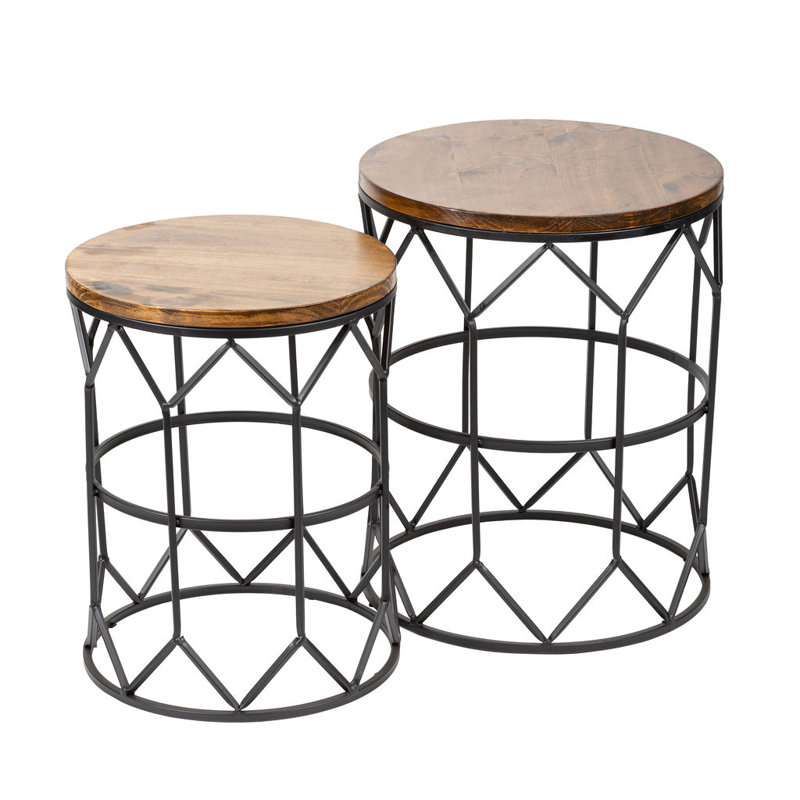 Iron Accent Stool