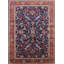 Tapis oriental rouge / bleu Royale-422352641