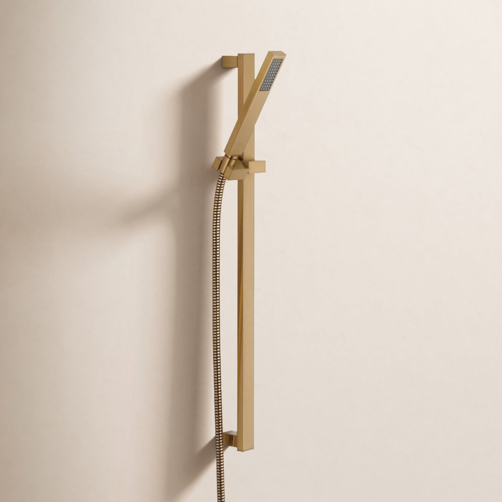 Vero 1.75 GPM Slide Bar Hand Shower, Brilliance Champagne Bronze