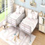 Lit superposé double au-dessus de double, argent-1733413561
