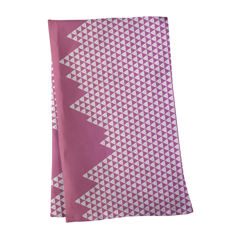 Tea Towel Kitchen Towel, Poly Twill, Red