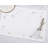 Sniega Collection Polyester No Pattern Rectangle Placemat