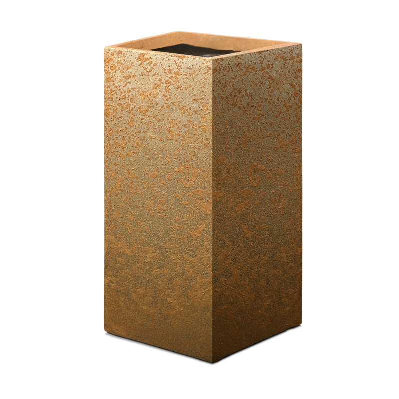 Rosston Pot Planter, Iron Oxide, 20' H x 9' W x 9" D