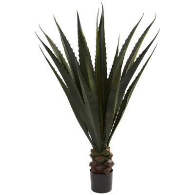Plante agave artificielle 46,25" en pot