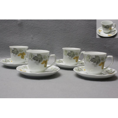 Stinson Porcelain Espresso Cup and Saucer