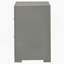 Table de chevet 2 tiroirs Pierce Grey-1309181352