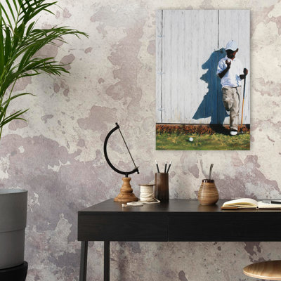 Art du golf figuratif pour enfants