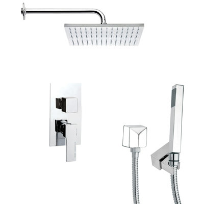 Orsino Complete Shower System with Rough in-Valve