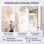 «Brown and Black Brushstroke», peinture abstraite sur toile cubique, art mural abstrait brun-1051356848-1051356808-1051356812