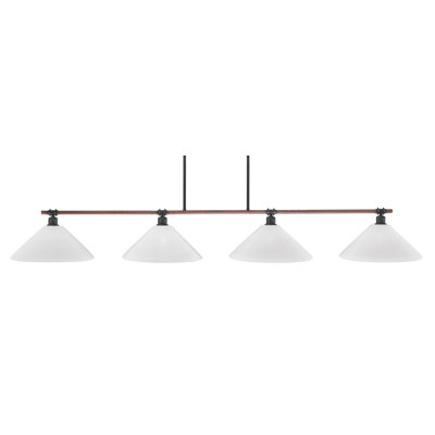 Luminaire suspendu 4 lumières Kaolan