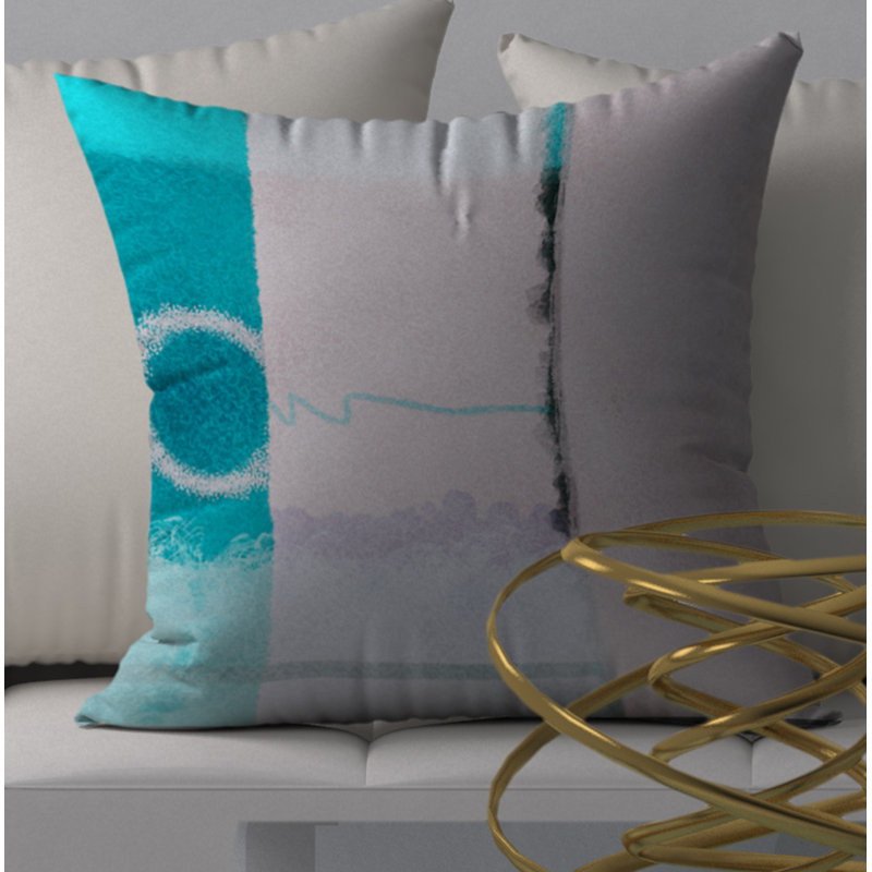Housse de coussin carrée/insert, 18" x 18"
