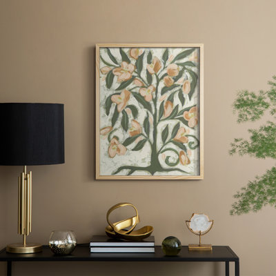 " Folk Peach Blossoms I "