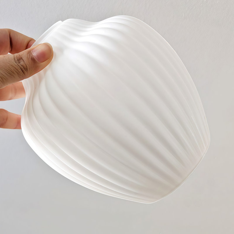 Lustre moderne 4 lumières l 30 "avec vase en verre givré pour salle à manger ou îlot de cuisine, Miroir en nickel