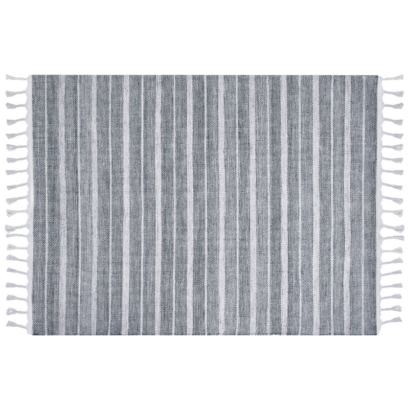 Layhill Striped Hand Woven Area Rug, Rectangle 160 x 230cm