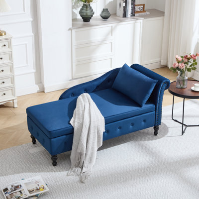 Eastham Upholstered Chaise Lounge by Willa Arlo Interiors