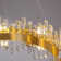Marais Dimmable Round K9 Crystal Ceiling Light Modern Chandeliers