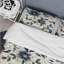 Ensemble de housse de couette rétro à motif marbré rétro-113091199