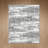 Pavelina Gray Modern Abstract Machine Washable Indoor Area Rug with Non-Slip Backing-386937756