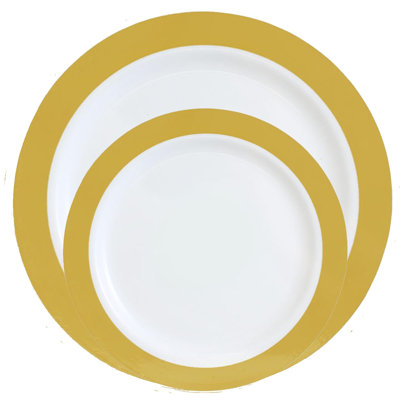 Ensemble de 16 assiettes rondes Ecoqualité