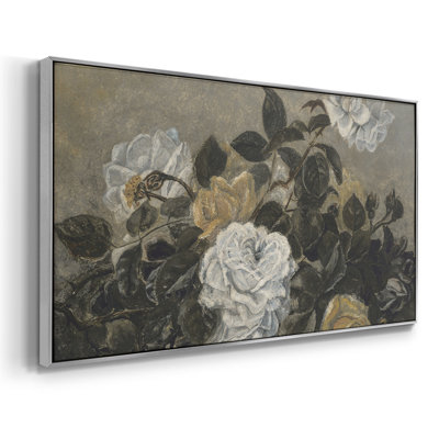 Botanical Series-CDIX- Toile tendue avec châssis tendue, prête à être accrochée