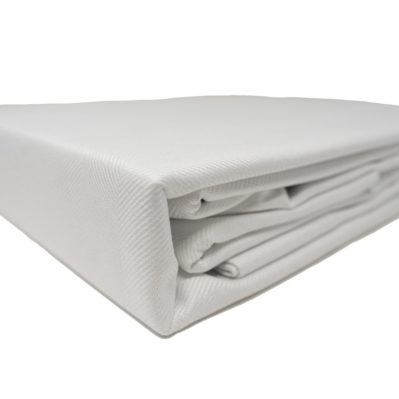 Paire de rideaux occultant 100% polyester, PFP blanc Riverside