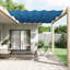 Dakota Fields 140cm W x 270cm D Polyester Cover Retractable Side Awning-928999730