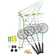 Intermediate 10 Piece Badminton Set