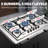 FEASTO 35-Inch 3 Piece Freestanding Modular Outdoor Kitchen Set