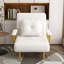 Fauteuil convertible 3-en-1 pliant pour canapé-lit - Dossier réglable à 5 positions avec coussin, canapé-lit peu encombrant pour le salon, la chambre à coucher et le bureau (blanc)