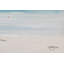 Hand -painted acrylic painting on the beach