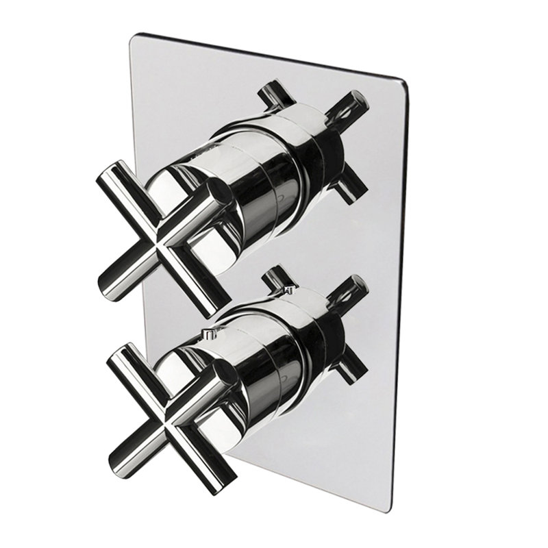 Cigno Built-in Faucet Trim, Polished Chrome