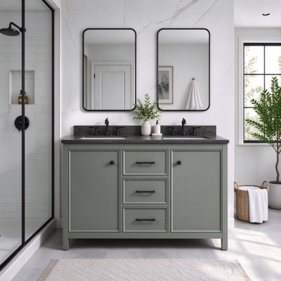 Ensemble de meuble-lavabo double 54 po Talanna