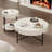 Coffee Table With Drawers Round Center Table-980875004