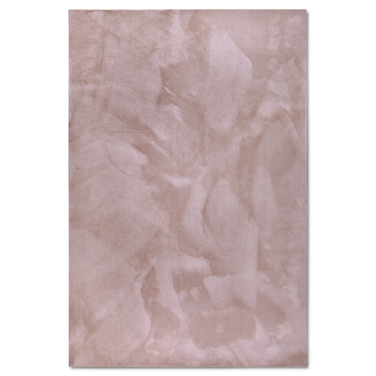 , Antique pink Leon high pile rug