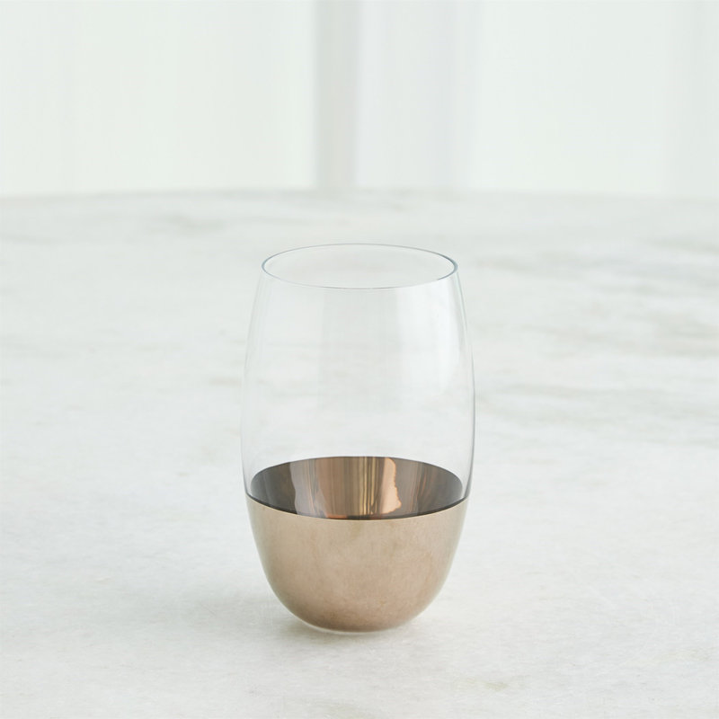 Orball métallique Highball Glass - Platine
