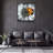 Elegant Decorative Tempered Glass Painting, 40 x 40 Inches | 100% Tempered Glass, Thickness: 0.16 Inches | UV Printing for Vibrant Colors & Durability | Perfect for Home Decor & Art Enthusiasts