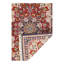 One-of-a-Kind Rectangle 2'3" x 3'4" New Age Area Rug in Red/Navy Blue/Beige/Gold