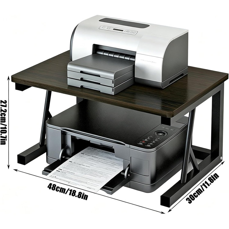 Desktop Printer Stand 27.2cm H x 48cm W Printer Stand