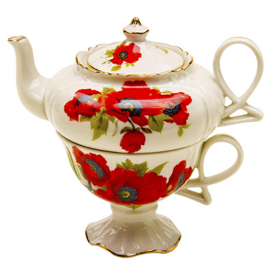 Porcelain Tea For One Set