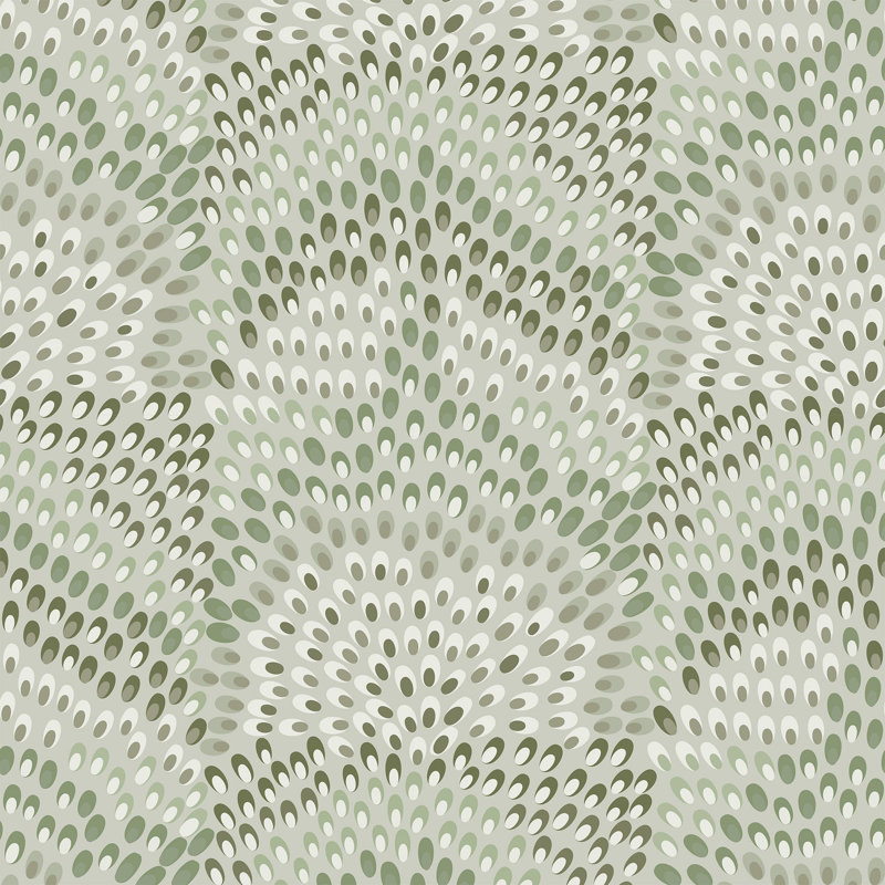 Jandaya Wallpaper, Green, Faux Grasscloth, Non-pasted