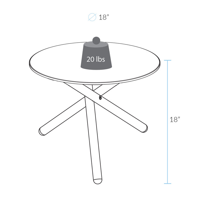 Table de bout Palen
