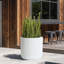 Pot de fleurs rond vert côtelé de 17,3 po Greenebaum-1286466874-1286466877