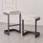 Upholstered Counter Stool with Metal Frame
