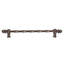 Acanthus 22 inches c.c. with 3/8 twist bar long pull Romanesque style in Chalice-1409932482-1409932481
