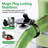 Aeitto - slow cold press juicer, vertical juicer, large channel, suitable for whole fruits and vegetables, BPA free-111914101